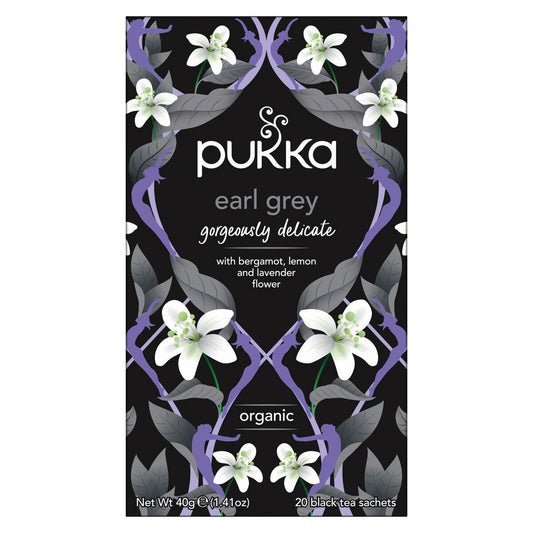 Pukka Herbs 20 Herbal Tea Bags, Gorgeous Earl Grey