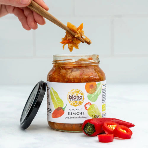 Biona Certified Organic Kimchi 350g, Spice Up Your Meals!