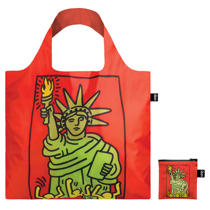 LOQI Shopping Bag, New York By Keith Haring