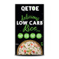 Qetoe Low Carb Rice 80g, 60% Less Carbs & Gluten Free