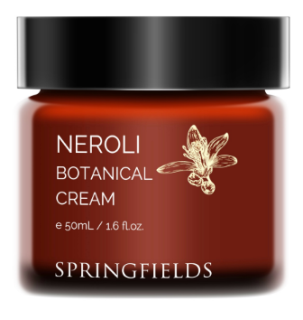 Springfields Neroli Botanical Cream 50mL, For Fresh & Luminous Skin