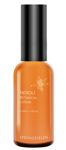 Springfields Neroli Botanical Lotion 50mL, For A Radiance Boost