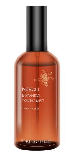 Springfields Neroli Botanical Toning Mist 135mL, For Fresh & Luminous Skin