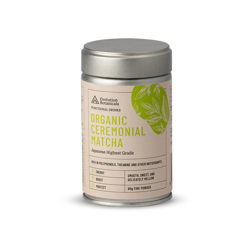 Evolution Botanicals Organic Ceremonial Matcha 80g, Japanese Highest Grade