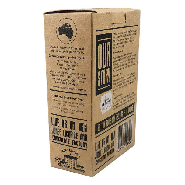 Junee Spelt Licorice 180g, Australian Certified Organic