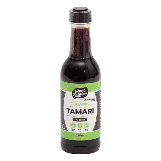 Honest To Goodness Tamari 250ml, Gluten-Free & Australian Certified Organic