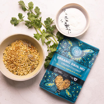 Love My Earth Organic Dahl Mix 200g, Creamy Coconut Mild & Calming