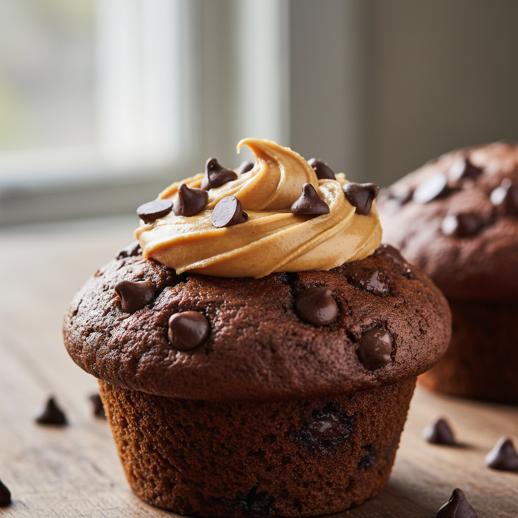 Freshly Baked Organic Muffins, Plant-Based With Gluten-Free Ingredients