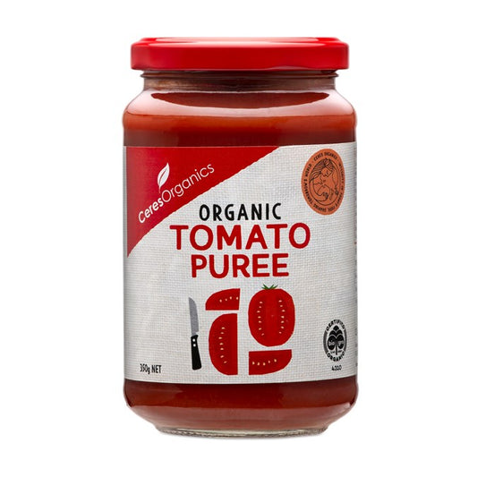 Ceres Organics Organic Tomato Puree 350g, No Added Sugar