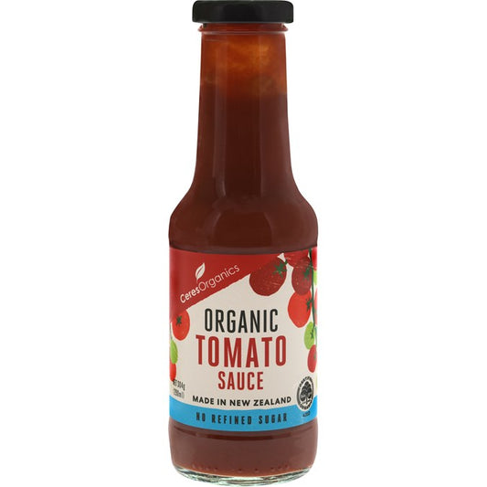 Ceres Organics Organic Tomato Sauce 290mL, No Refined Sugar