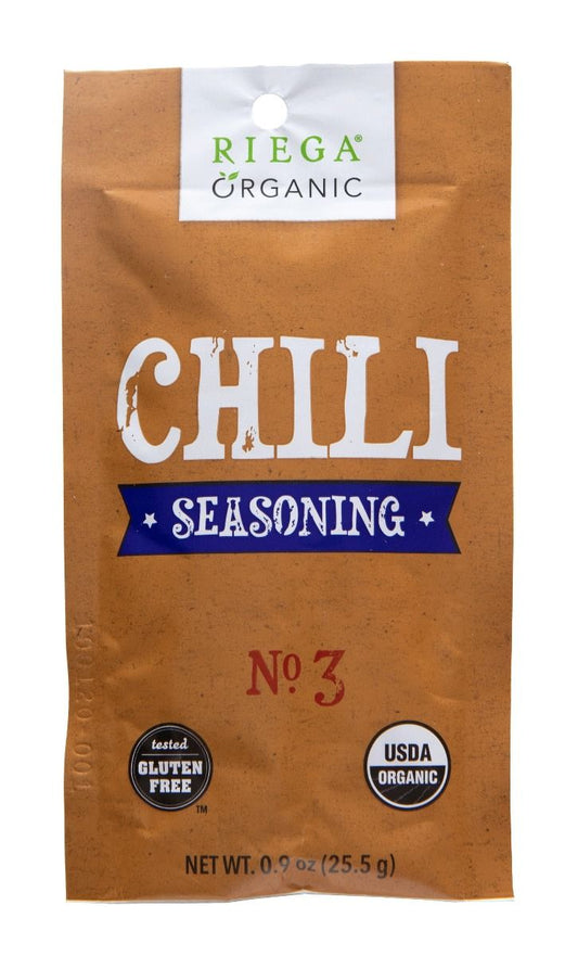 Riega Organic Chili Seasoning 25.5g, Classic & Delicious