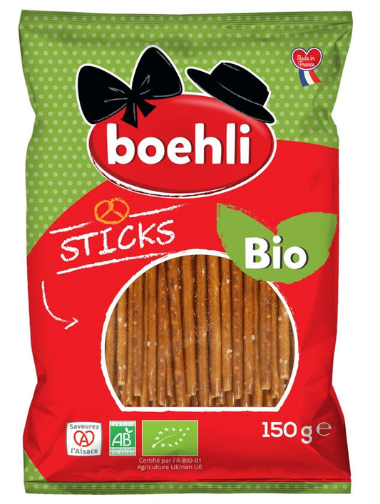 Boehli Organic Bretzel Sticks 150g, Definitely Addictive