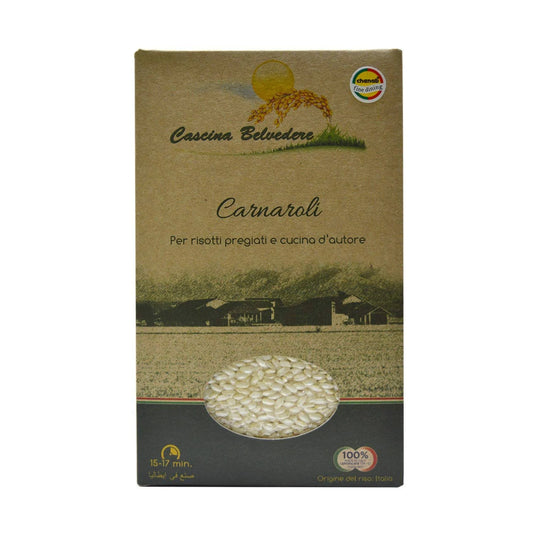 Cascina Belvedere Carnaroli Rice 500g, Certified Organic