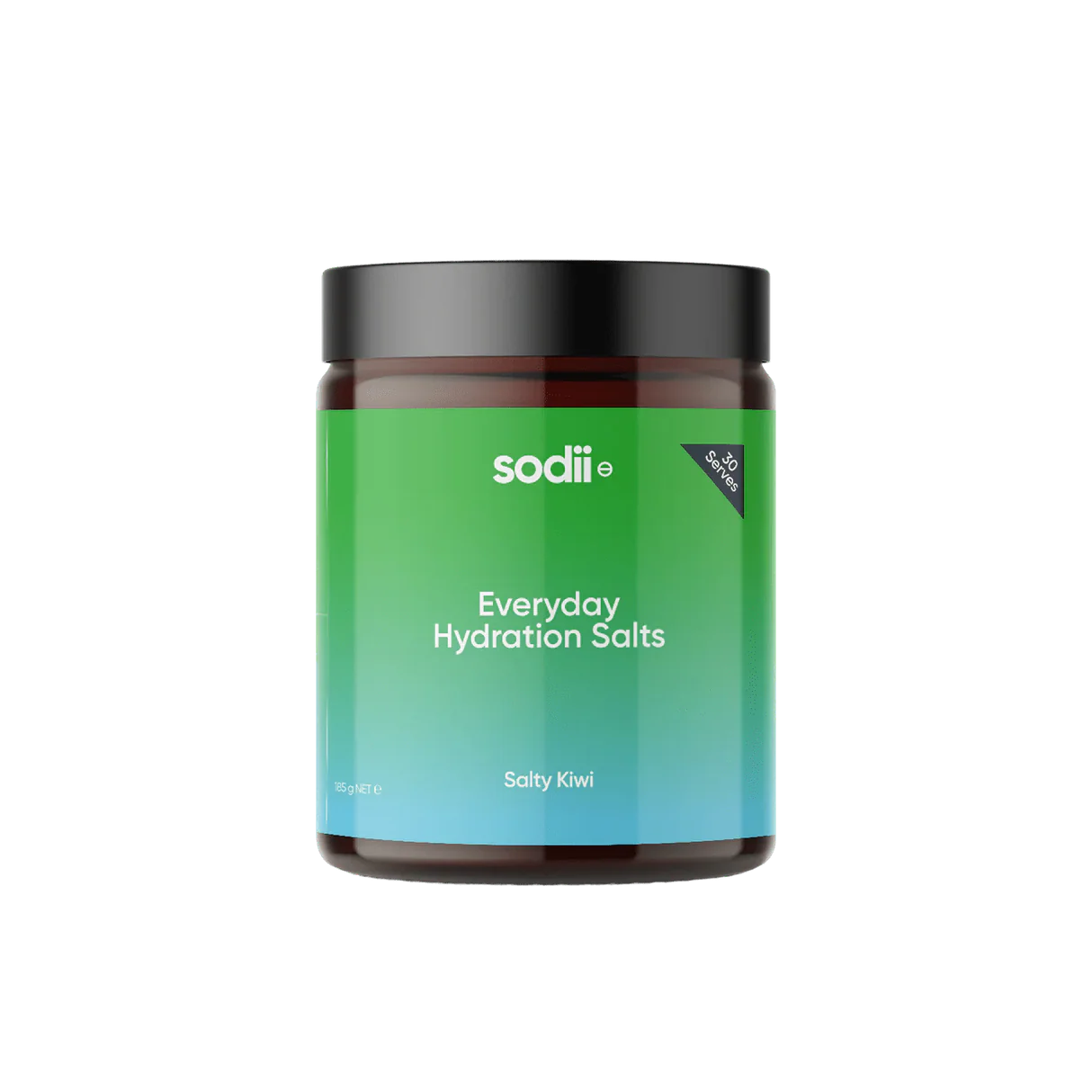 Sodii Everyday Hydration Salts Assorted Flavours 185g, 30 Serves of True Hydration