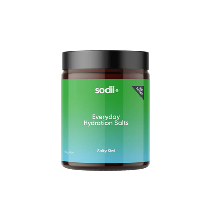 Sodii Everyday Hydration Salts Assorted Flavours 185g, 30 Serves of True Hydration