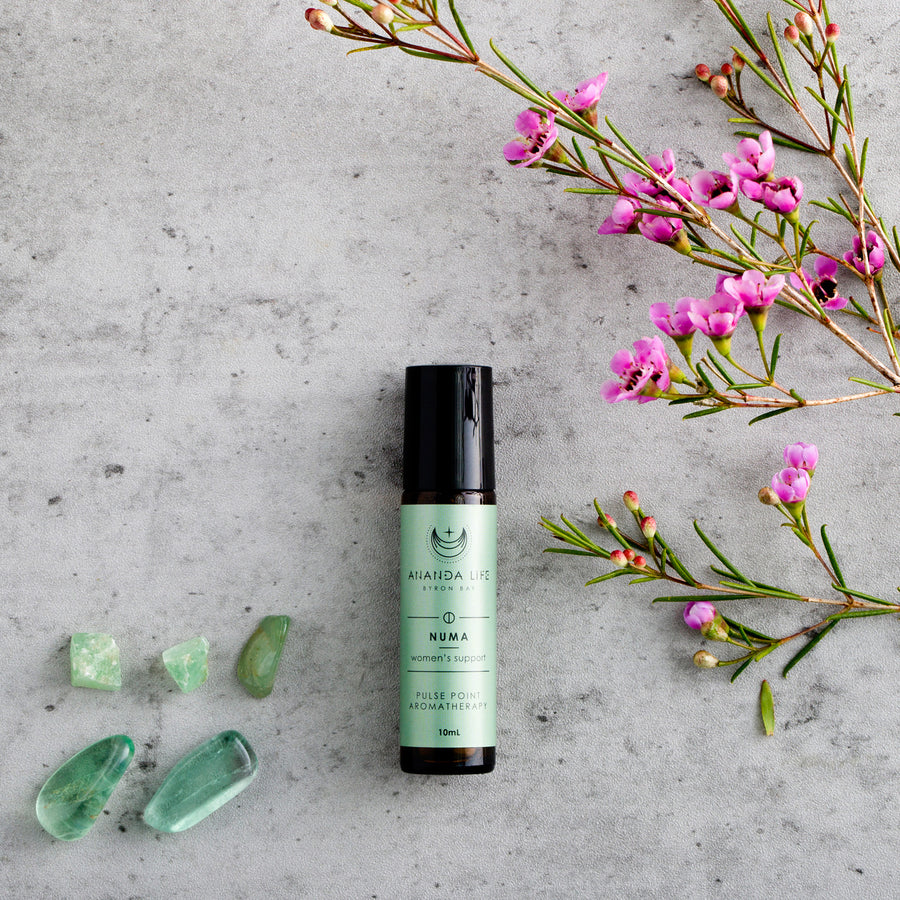 Ananda Life Numa Spiritual Calming Pulse Point Aromatherapy Roller 10mL, To Support Women At Every Stage Of Their Life