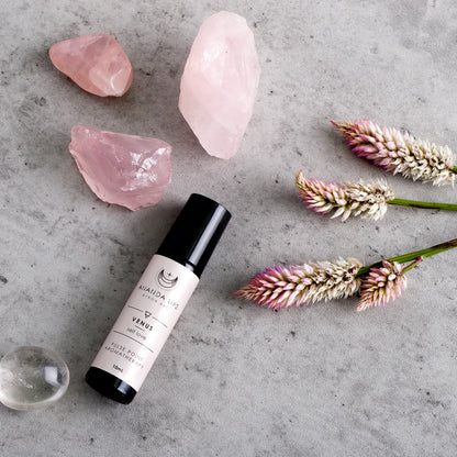 Ananda Life Venus Spiritual Inner Balance Pulse Point Aromatherapy Roller 10mL, Dispel Negativity & Restore Harmony