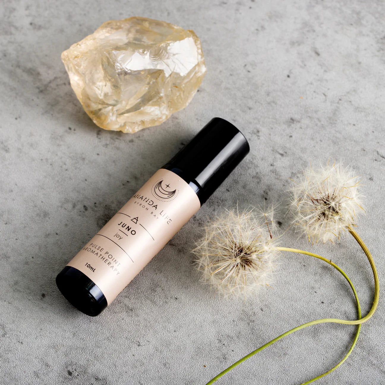 Ananda Life Juno Joy Spiritual Joyous Pulse Point Aromatherapy Roller 10mL,  Bright, Fresh & Uplifting