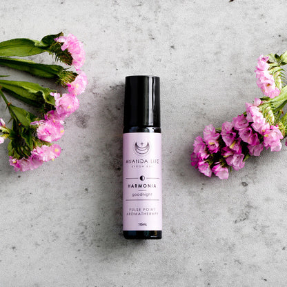 Ananda Life Harmonia Spiritual Deep Relaxation Pulse Point Aromatherapy Roller 10mL, Relax The Body & Mind