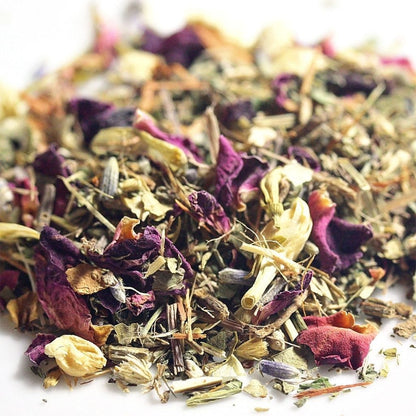 Mindful Foods Organic Herbal Tea Deep & Meaningful Brew {DMTea} 50g Or 130g, With Hibiscus, Orange & Rhodiola