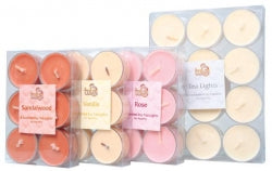 Tulsi Soy Tea Lights, 6 Pack No Paraffin Please Choose Your Fragrance