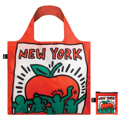 LOQI Shopping Bag, New York By Keith Haring