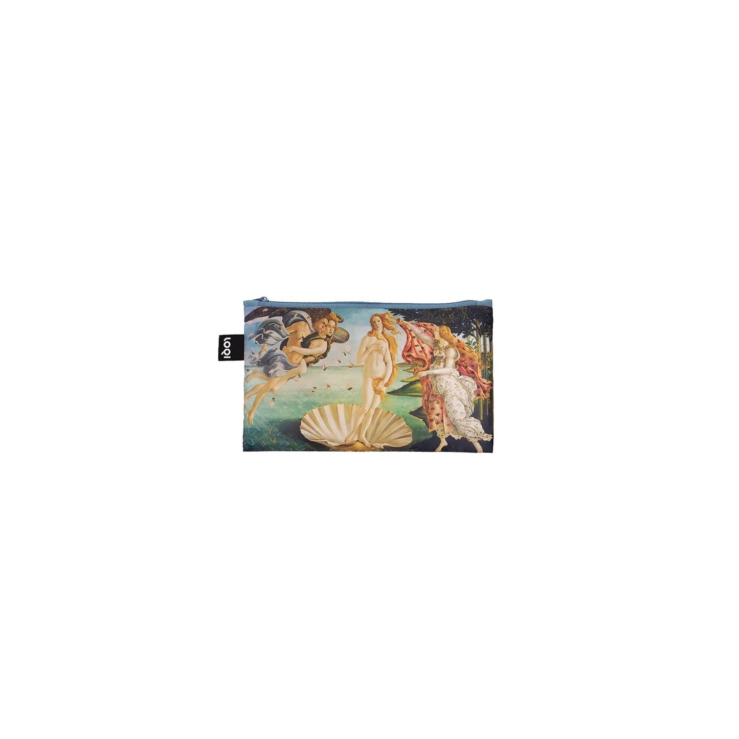 LOQI Recycled Zip Pockets Set Of Three, Multi-Coloured By Sandro Botticelli