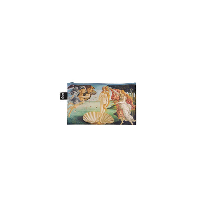 LOQI Recycled Zip Pockets Set Of Three, Multi-Coloured By Sandro Botticelli