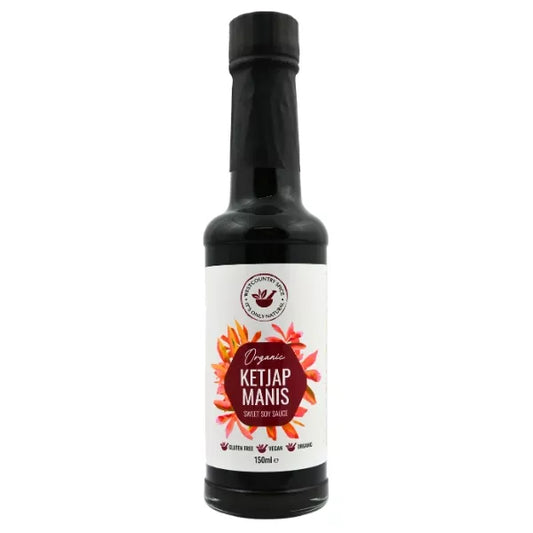 Westcountry Spice Organic Ketjap Manis 150mL, A Sweet Soy Sauce For Stir-Fries & Noodles