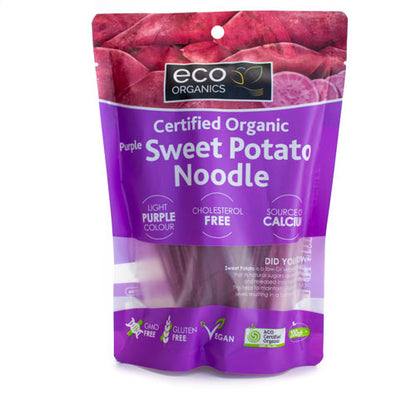 Eco Organics Purple Sweet Potato Noodle 200g, Australian Certified Organic