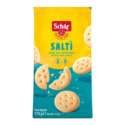 Schar Salti Crackers 175g, Gluten Free & Vegan