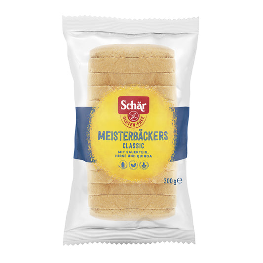 Schar White Sourdough Bread 300g, Maestro Classic Sliced