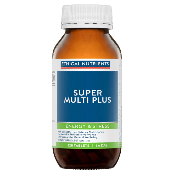 Ethical Nutrients Super Multi Plus 30, 60 Or 120 Tablets, 1 A Day For General Wellbeing