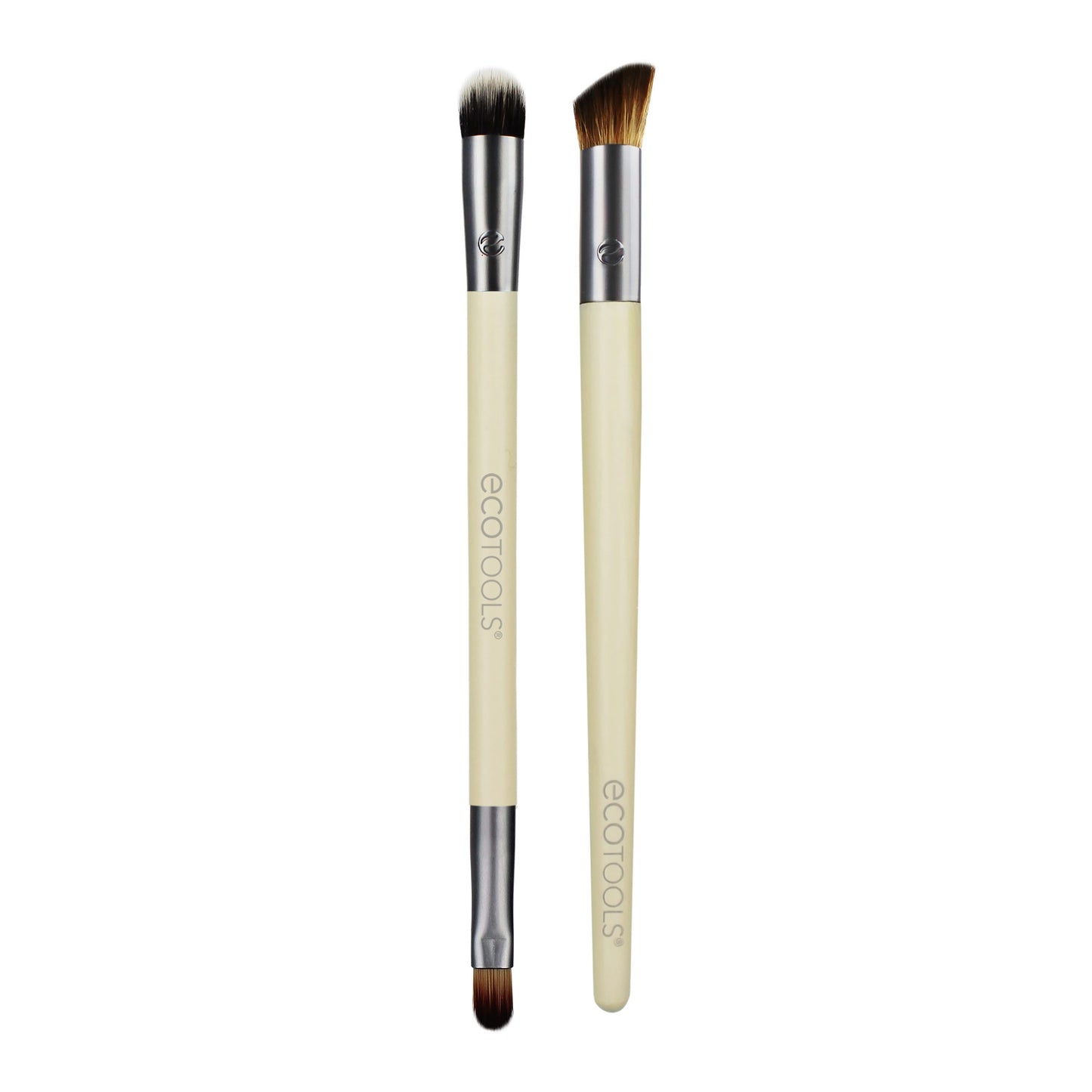 Eco Tools Ultimate Concealer Trio Brushes, Precise and Contouring