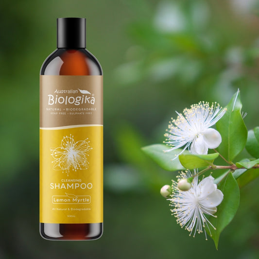 Biologika Shampoo Cleansing 500ml, Lemon Myrtle Fragrance