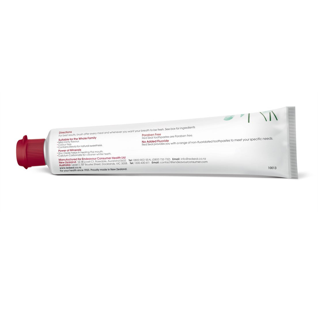 Red Seal Toothpaste 110g, Natural With Mild Mint