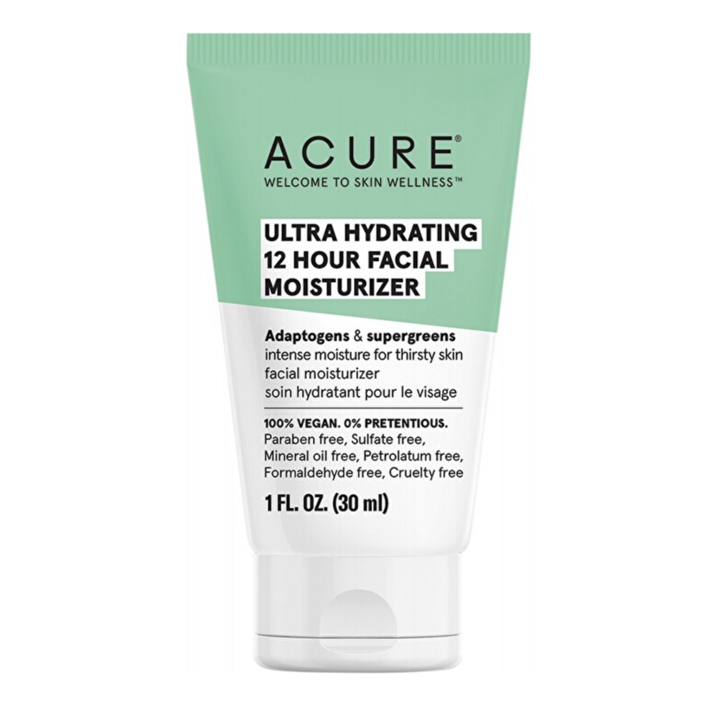 Acure Ultra Hydrating 12 Hour Facial Moisturizer 30ml