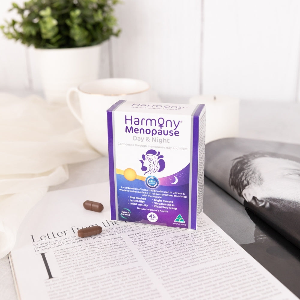 Martin & Pleasance Harmony Menopause Day & Night 45 Tablets, A Synergistic Blend To Relieve Symptoms
