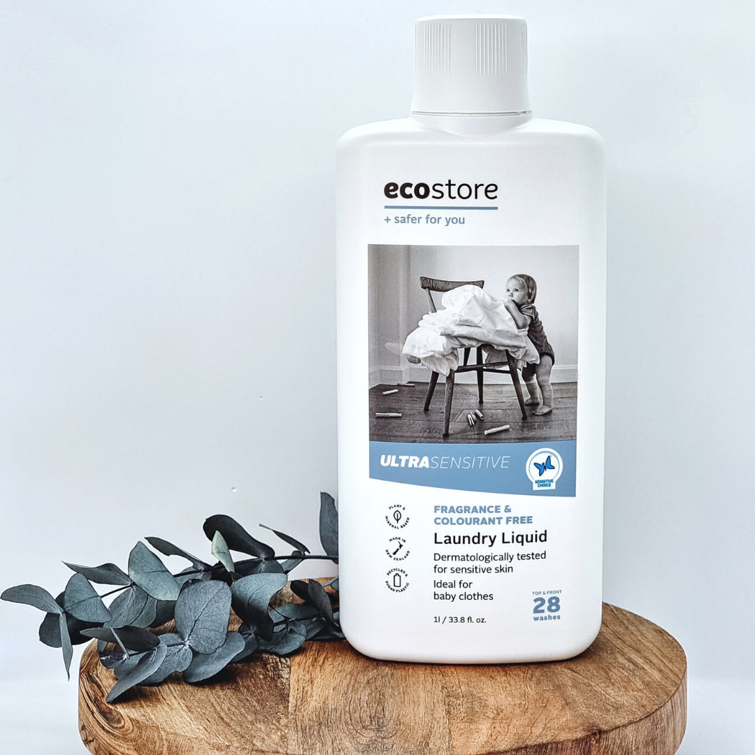Ecostore Laundry Liquid Ultra Sensitive 1L, Fragrance & Colourant Free