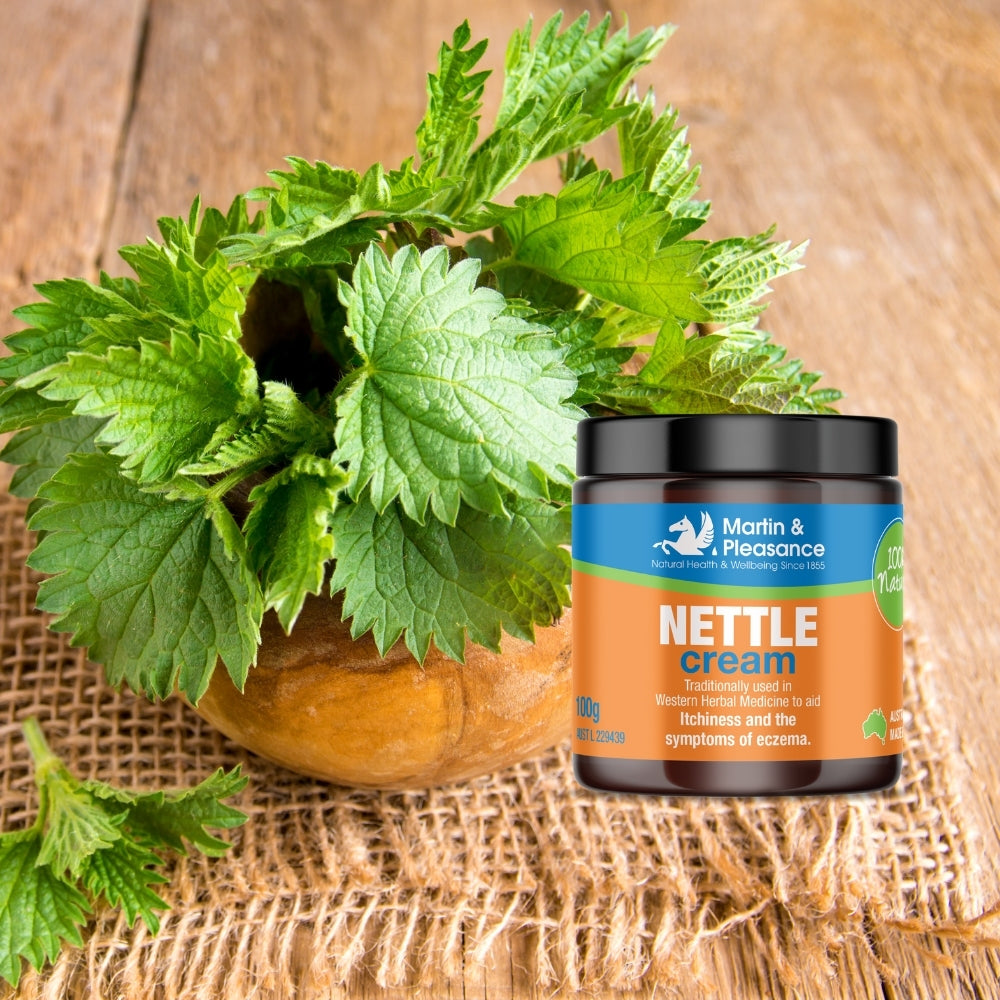 Martin & Pleasance All Natural Cream Nettle 100g, For Natural Herbal Relief