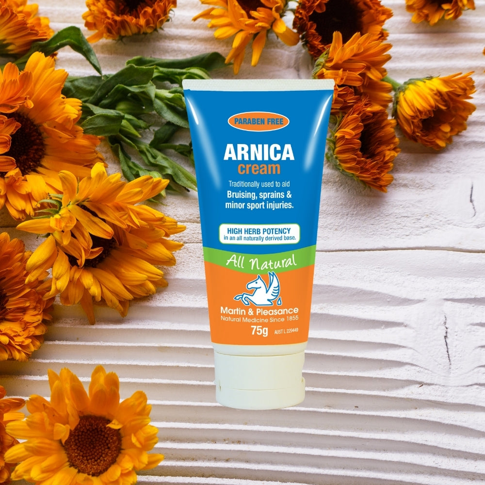 Martin & Pleasance All Natural Cream Arnica 75g Tube, Highly Potent Herb Concentration