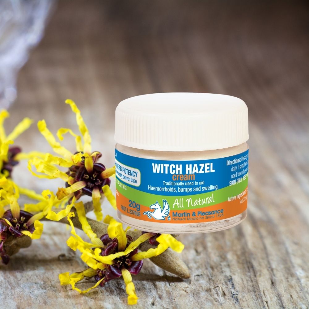 Martin & Pleasance Witch Hazel Cream 20g Or 100g, An Effective Herbal Remedy