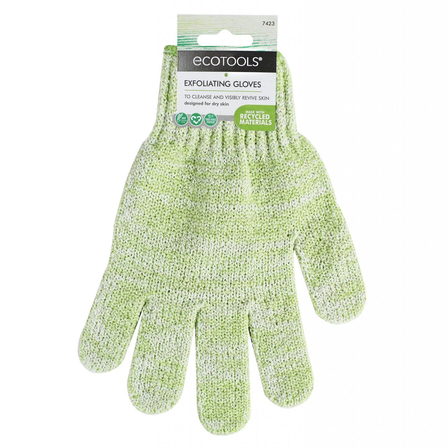 Eco Tools Exfoliating Bath & Shower Gloves {1 Pair}, Best For Dry Skin