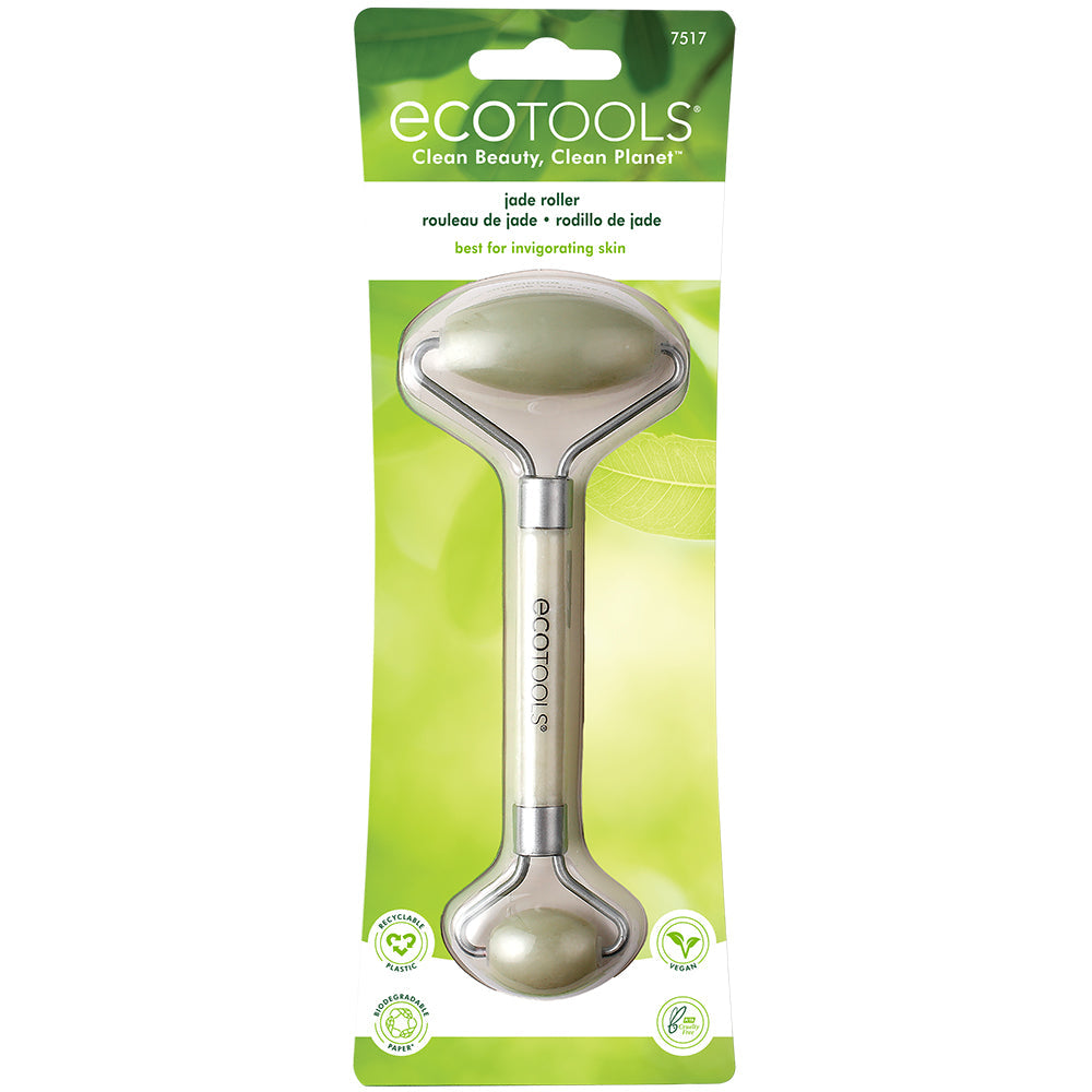 Eco Tools Jade Facial Roller, To Promote Circulation and Smooth Skin