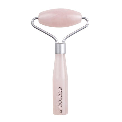 Eco Tools Mini Rose Quartz Facial Roller, De-Puff On The Go