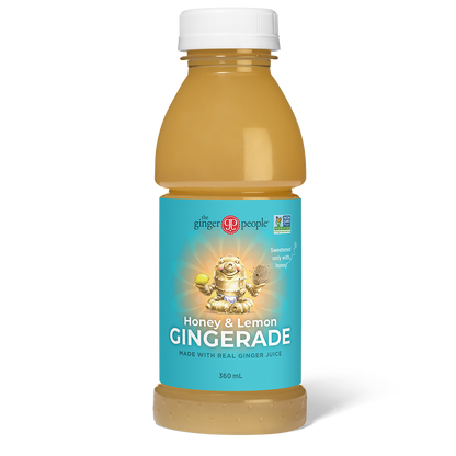 The Ginger People Gingerade Drink 360ml, Lemon & Honey Flavour