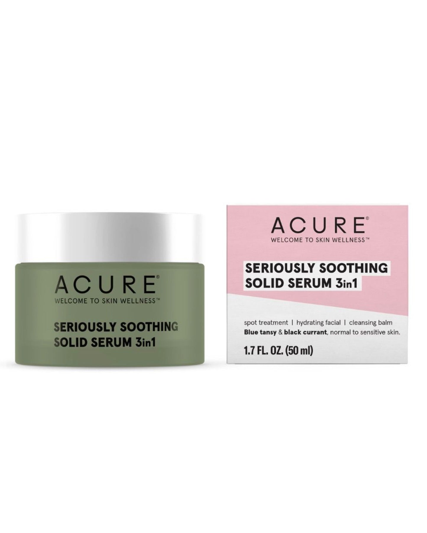 Acure Seriously Soothing Solid Serum 3 in 1 50ml