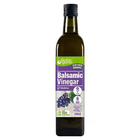 Absolute Organic Balsamic Vinegar 500ml, Australian Certified Organic