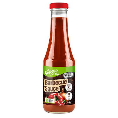 Absolute Organic BBQ Sauce 340g, Australian Certified Organic