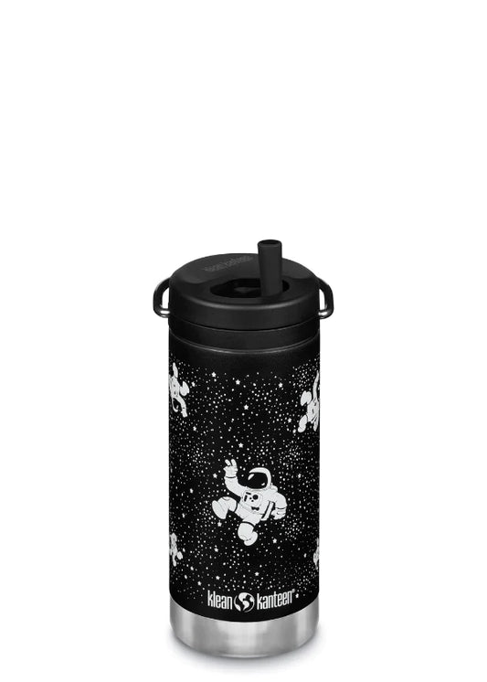 Klean Kanteen TKWide With Twist Cap 12oz (355ml), Astornauts Design Insulated (33 Hrs Iced)